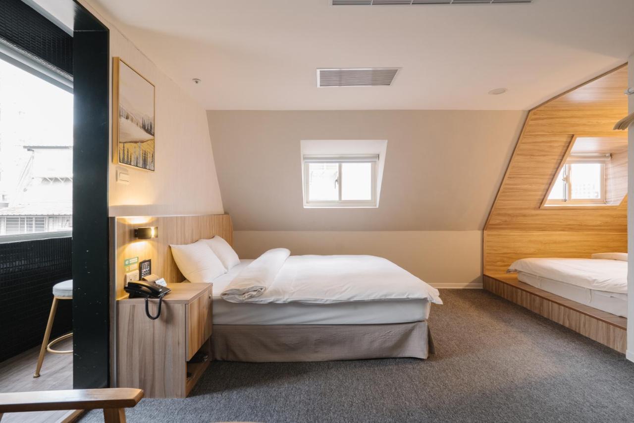Hotel Attic Taipeh Exterior foto